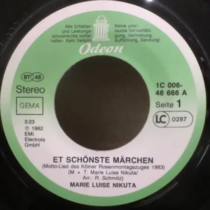 Marie-Luise Nikuta - Et Schönste Märchen