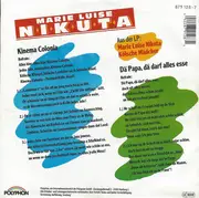 7inch Vinyl Single - Marie-Luise Nikuta - Kinema Colonia