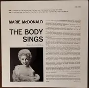 LP - Marie McDonald With Hal Borne And His Orchestra - 'The Body' Sings - Mono, OBI