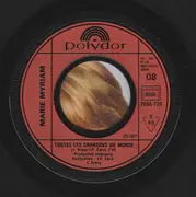 7inch Vinyl Single - Marie Myriam - Toutes Les Chansons Du Monde