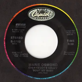 Marie Osmond ‎ - Everybody's Crazy 'Bout My Baby