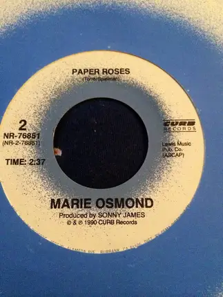 Marie Osmond - Think With Your Heart / Paper Roses