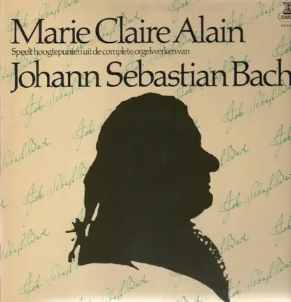 Marie Claire Alain - Speelt hoogtepunten uit de complete orgelwerken van Bach
