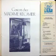 LP - Marielle Nordmann / Brigitte Haudebourg - Concert Chez Madame Recamier - Duos Pour Harpe Et Pianoforte - Gatefold, Booklet