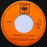 7inch Vinyl Single - Marika Kilius , Hans-Jürgen Bäumler - Honeymoon In St. Tropez / Nur Der Mond Ist Schuld Daran