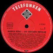LP - Marika Rökk - Die Grossen Erfolge