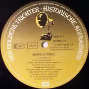 LP - Marika Rökk - Der Goldene Trichter - Historische Aufnahmen