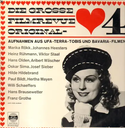 Marika Rokk, Hans Olden a.o. - Die Grosse Filmrevue 4. Folge (Original-Aufnahmen Aus Ufa-Terra-Tobis Und Bavaria-Filmen)