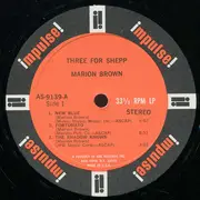 LP - Marion Brown - Three For Shepp