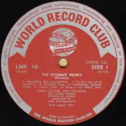 LP - Romberg - The Student Prince