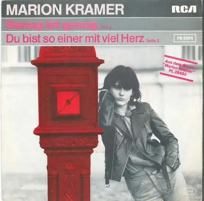 Marion Kramer - Genug Ist Genug