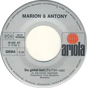 7inch Vinyl Single - Marion Maerz & Anthony Monn - Du Gehst Fort (Tu T'En Vas)