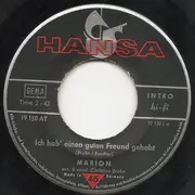 7inch Vinyl Single - Marion Maerz - Ich Hab' Einen Guten Freund Gehabt