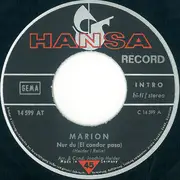 7inch Vinyl Single - Marion Maerz - Nur Du (El Condor Pasa)