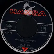 7inch Vinyl Single - Marion Maerz - Wie Soll Es Weitergehn / Wir Halten Zusammen