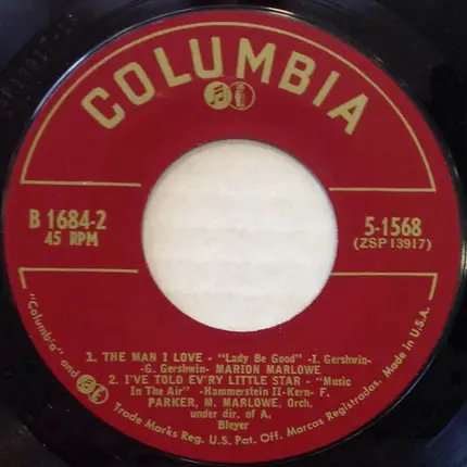 Marion Marlowe , Frank Parker - One Night Of Love