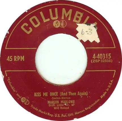 Marion Marlowe - Whither Thou Goest