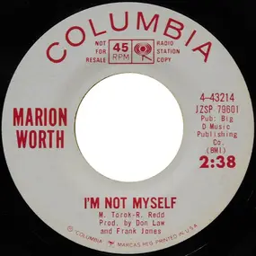 Marion Worth - I'm Not Myself / The Hands You're Holding Now