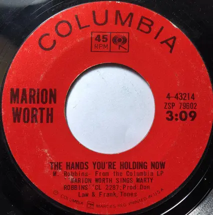 Marion Worth - I'm Not Myself / The Hands You're Holding Now