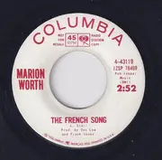 7inch Vinyl Single - Marion Worth - The French Song - company sleeve