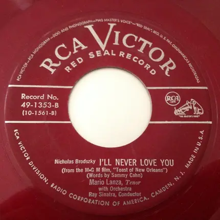 Mario Lanza - Be My Love