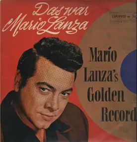 Mario Lanza - Das War Mario Lanza (Mario Lanza's Golden Records)