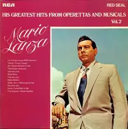 Mario Lanza - His Greatest Hits From Operettas And Musicals Vol. 2