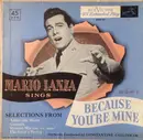 7'' - Mario Lanza - Selections From 'Because You're Mine'