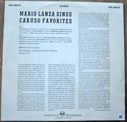 LP - Mario Lanza - Sings Caruso Favorites