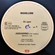 12inch Vinyl Single - Marillion - Assassing