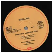 LP - Marillion - Script For A Jester's Tear - Gatefold