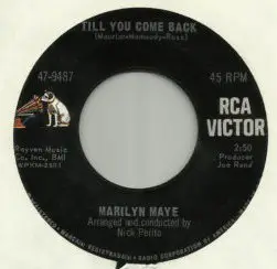 Marilyn Maye - Till You Come Back / Never Tell Me (Todavia)