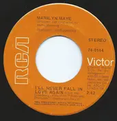 Marilyn Maye - I'll Never Fall In Love Again / Celebration