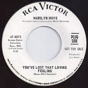 Marilyn Maye - You've Lost That Loving Feeling / I've Learned The Way To Sing The Blues