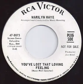 Marilyn Maye - You've Lost That Loving Feeling / I've Learned The Way To Sing The Blues