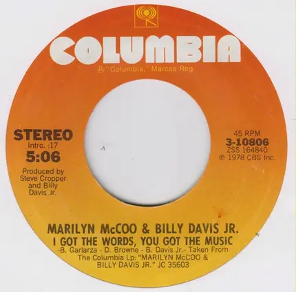 Marilyn McCoo & Billy Davis Jr. - Shine On Silver Moon