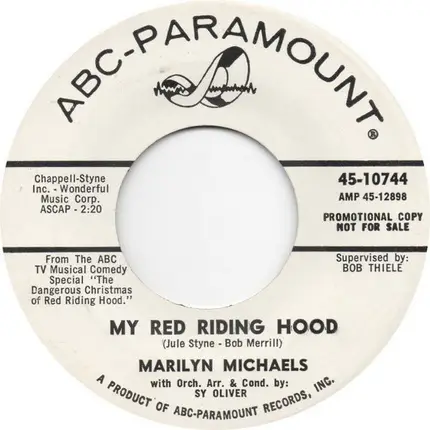Marilyn Michaels - My Red Riding Hood