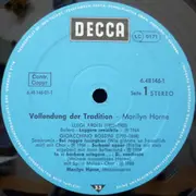 Double LP - Marilyn Horne - Vollendung Der Tradition