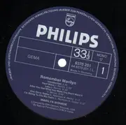 LP - Marilyn Monroe - Remember Marilyn - WITH BOOKLET