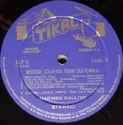 LP - Marimba Orquesta Gallito - Musical Souvenir From Guatemala