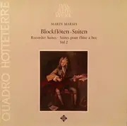 LP - Marais - Blockfloten-Suiten Vol. 2 - Test Pressing