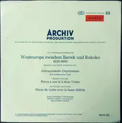 LP - Marais / Couperin - Westeuropa Zwischen Barock Und Rokoko