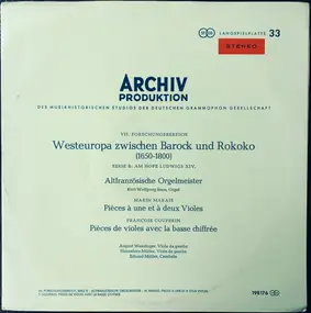 François Couperin - Westeuropa Zwischen Barock Und Rokoko