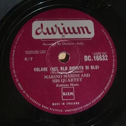 Marino Marini Ed Il Suo Quartetto - Come Prima