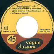 7inch Vinyl Single - Marino Marini Ed Il Suo Quartetto - Dansons Joyeusement Vol. 9 - EP