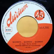 7inch Vinyl Single - Marino Marini Ed Il Suo Quartetto - Tango Italiano / Quando... Quando... Quando