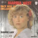 7inch Vinyl Single - Marina West - Back Here In England