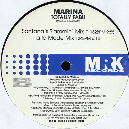 Marina - Totally Fabu