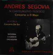 LP - Mario Castelnuovo Tedesco / Manuel María Ponce Cuéllar - Concerto In D Major / Concerto Del Sur (Andrés Segovia) - Mono