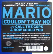Mario - Couldn't Say No / Call The Cops / How Could You